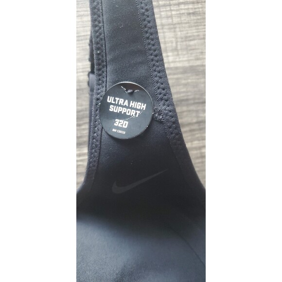 New Nike Scoop Back Wire-Free Medium Control Sports Bra Size 32D 552721 - Picture 3 of 6